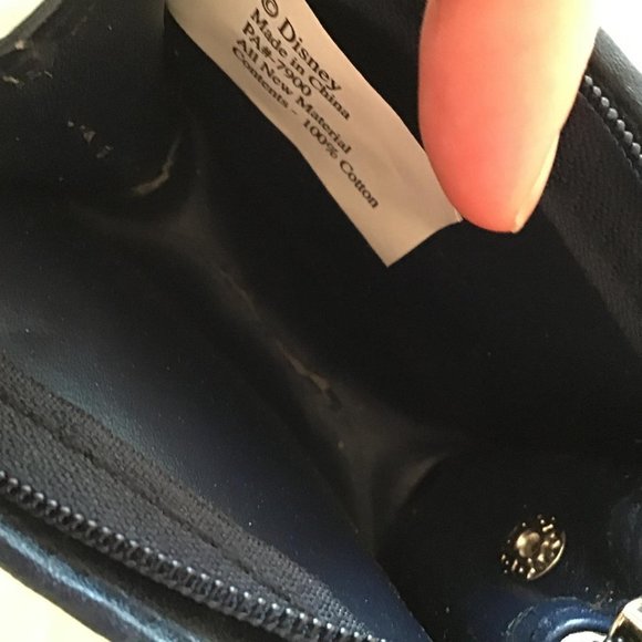 vintage disney mickey mouse denim coin purse - Picture 5 of 5